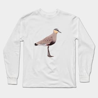 Sociable Lapwing illustration Long Sleeve T-Shirt